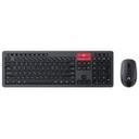 ABKO WKM900 무소음 무선 키보드 마우스 세트 (블랙) 썸네일
