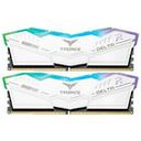 TeamGroup T-Force DDR5-6400 CL40 Delta RGB 화이트 패키지 (32GB(16Gx2)) 썸네일