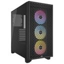 CORSAIR 3000D RGB AIRFLOW Tempered Glass (블랙) 썸네일