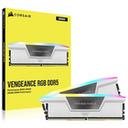 CORSAIR DDR5-6000 CL30 VENGEANCE RGB WHITE 패키지 (32GB(16Gx2)) 썸네일