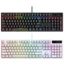 ABKO K560 축교환 레인보우 무빙 LED 기계식 화이트 (적축) 썸네일