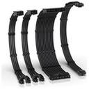 EZDIY-FAB PSU 연장 슬리빙 케이블 4PACK (블랙) 썸네일