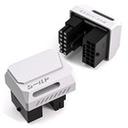 EZDIY-FAB SHIELD 12V-2X6 STD 180도 어댑터 (화이트) 썸네일