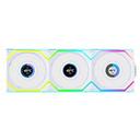 리안리 UNI FAN SL Wireless LCD 120 리버스 (3팩, 화이트) 썸네일
