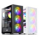 darkFlash DK370 MESH RGB 강화유리 (화이트) 썸네일