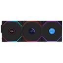 리안리 UNI FAN TL Wireless LCD 120 리버스 (3팩, 블랙) 썸네일