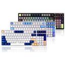 AULA F98 PBT RGB 풀윤활 유무선 기계식 블루 화이트 퍼플 한글 (회목축) 썸네일