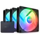 NZXT F120 RGB CORE (컨트롤러/3팩, 블랙) 썸네일