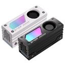 EZDIY-FAB SHIELD aRGB M.2 SSD 히트싱크 쿨링팬 (블랙) 썸네일