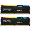 킹스톤 FURY DDR5-6000 CL30 Beast RGB 블랙 패키지 코잇 (32GB(16Gx2)) 썸네일