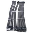 조이쿨 컴퓨터용 고급 연장 슬리빙 케이블 GRAY (JC-PCEX GRAY SET, 0.3m) 썸네일