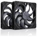 NOCTUA NF-A14x25 G2 PWM Sx2-PP chromax.black (2팩) 썸네일
