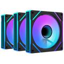AONE STORM INFINITY PRO-120 ARGB PWM REVERSE (3팩, 블랙) 썸네일