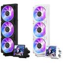 쿨러마스터 MasterLiquid Core LCD 4인치 360 ARGB (블랙) 썸네일