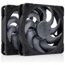 NOCTUA NF-A12x25 G2 PWM Sx2-PP chromax.black (2팩) 썸네일